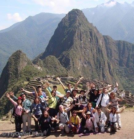 Álbum de fotos: Llegada del grupo a Machu Picchu