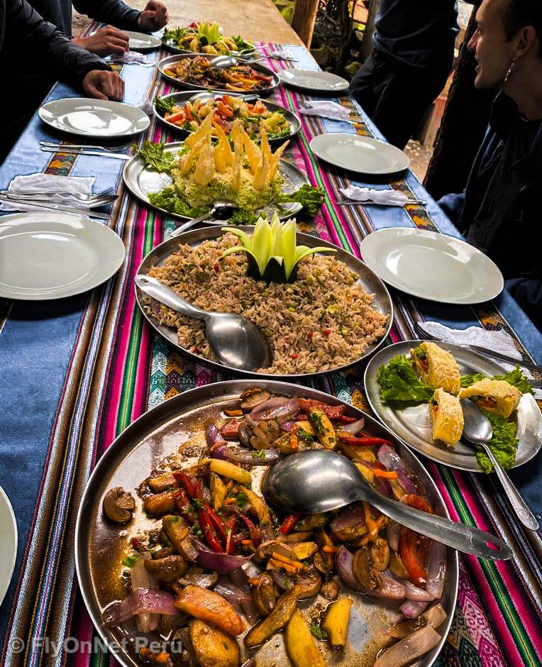 Álbum de fotos: Almuerzo durante el trek
